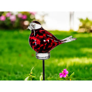 Oiseau noir/rouge tacheté M8 - 75 cm (6) — GD30241