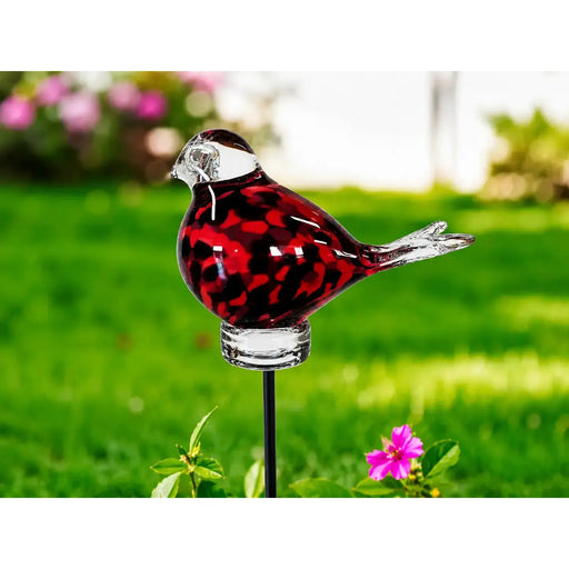 Oiseau noir/rouge tacheté M8 - 75 cm (6) — GD30241