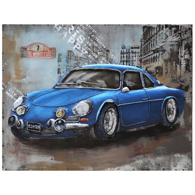 Cadre En Metal Alpine Bleu — MD000660