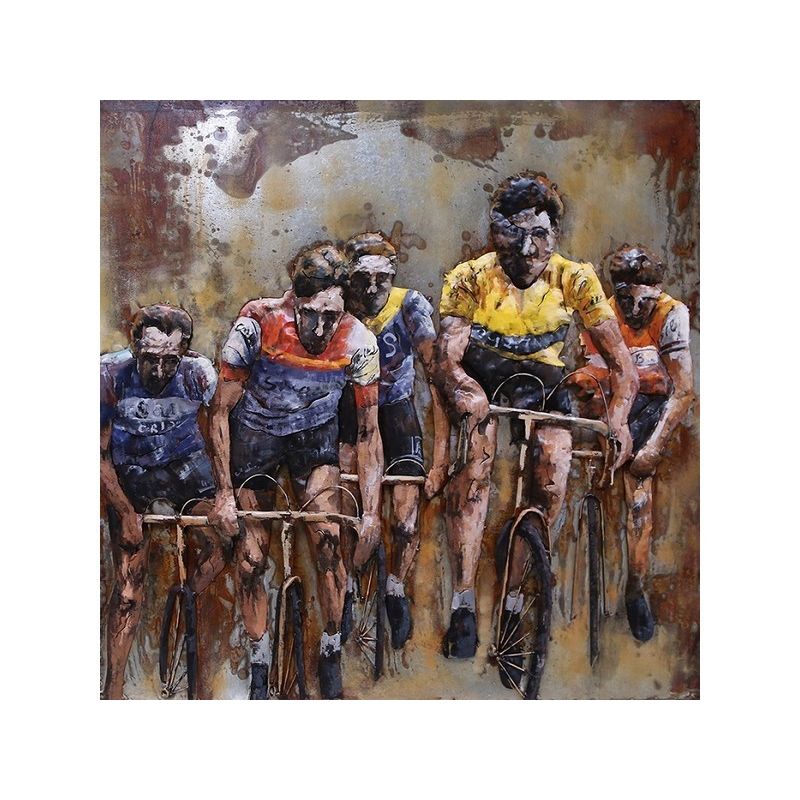 Cadre En Metal 3D Tour De France — MD000753
