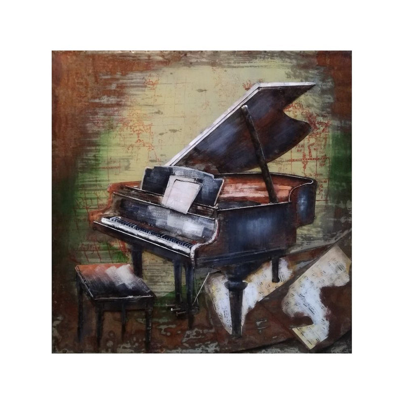 Cadre En Metal Piano — MD001038