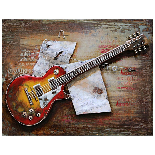 Cadre En Metal Gitarre — MD001039