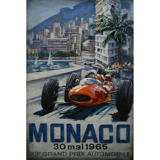 Tableau En Metal Monaco 120 X 80 — MD001802