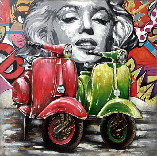 Tableau En Metal 100X100 — MD001830