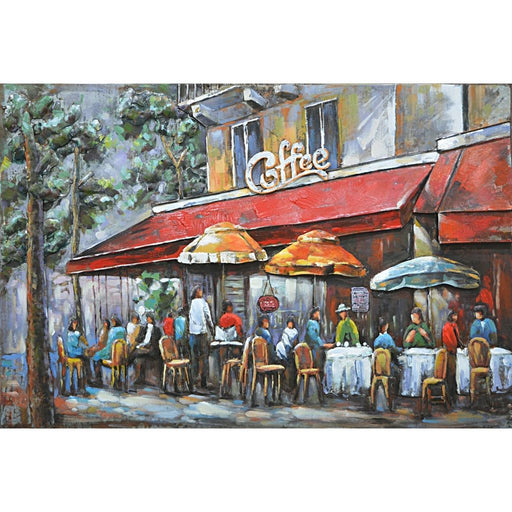 Tableau En Metal 3D Terrasse 120 X 80 — MD002018