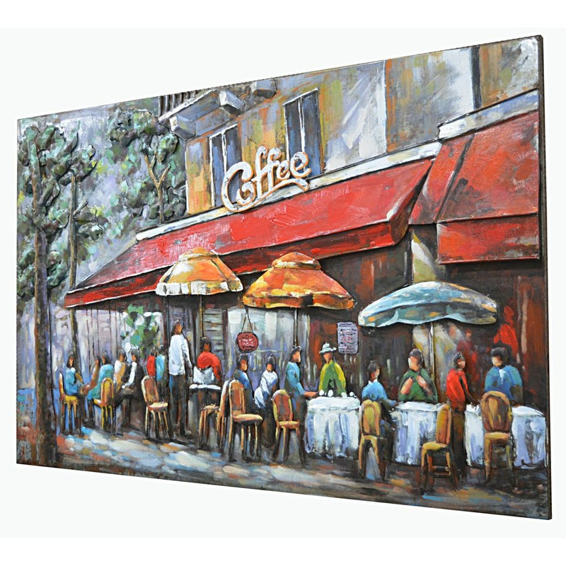 Tableau En Metal 3D Terrasse 120 X 80 — MD002018
