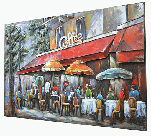 Tableau En Metal 3D Terrasse 120 X 80 — MD002018
