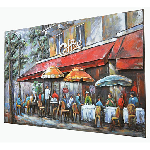 Tableau En Metal 3D Terrasse 120 X 80 — MD002018