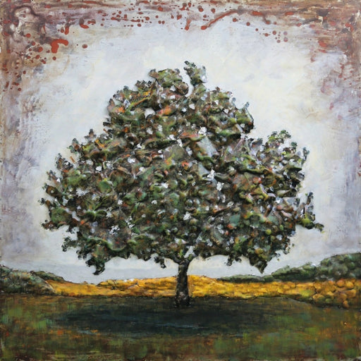 Tableau 3D En Metal Arbre — MD002219