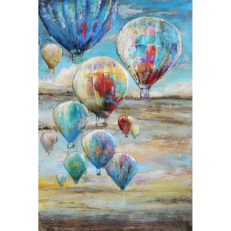 Cadre En Metal Montgolfières — MD002252