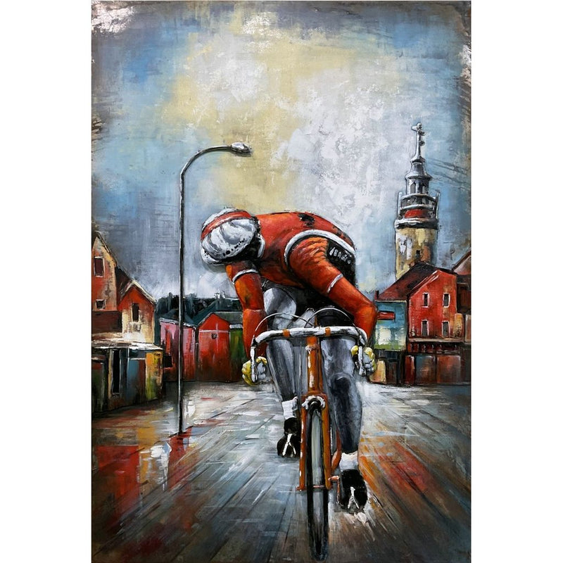 Tableau 3D En Métal Coureur — MD002336