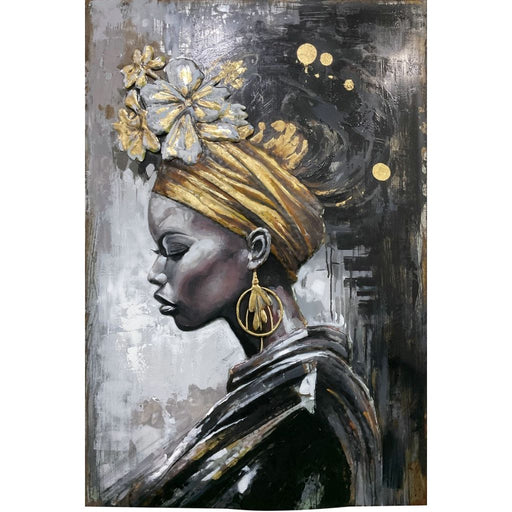 Art Métallique Femme noir — MD002350