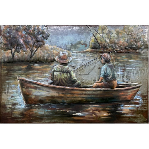 Art Métallique Pêcheurs — MD002354