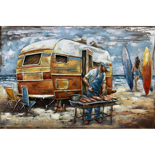 Art Métallique caravane — MD002355