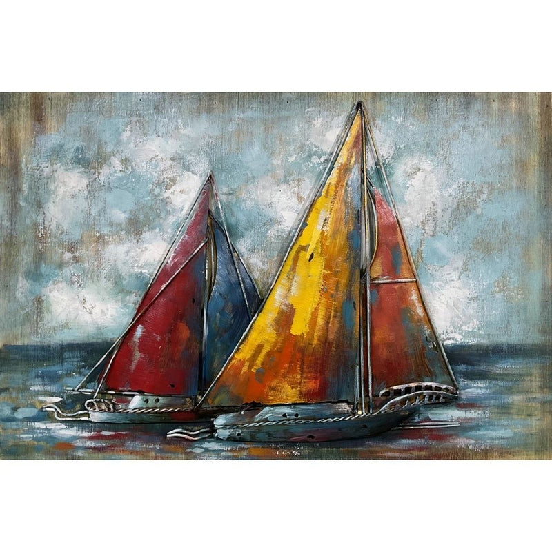 3 D Art Métallique Voiliers — MD002802