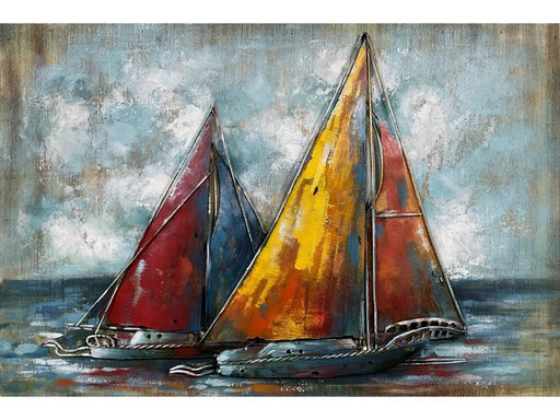 3 D Art Métallique Voiliers — MD002802