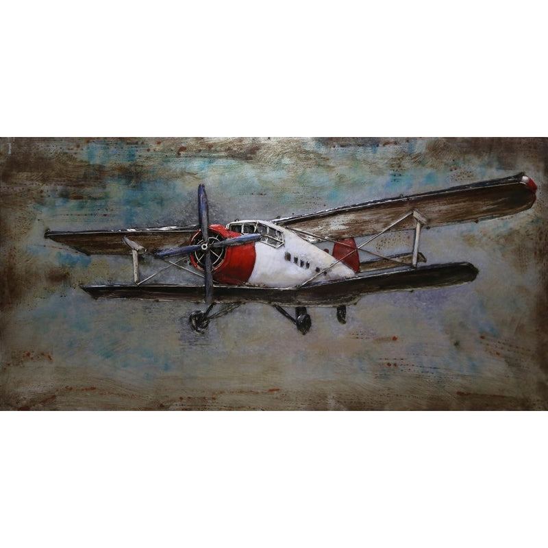 Cadre En Metal Avion — MD002807