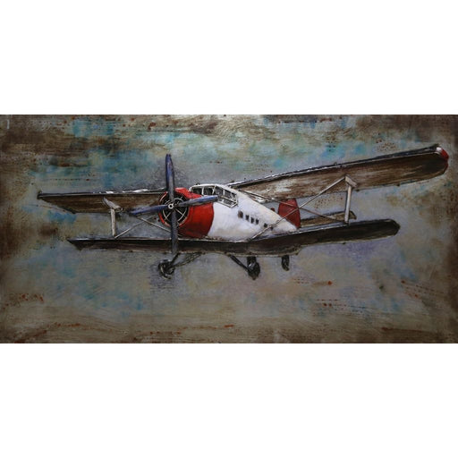 Cadre En Metal Avion — MD002807