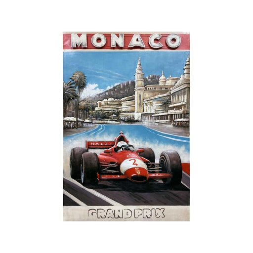 3D Art Métallique Monaco — MD002808
