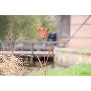Calice de fleur en 3D sur tige en Ecorouille®(2) — MD14014