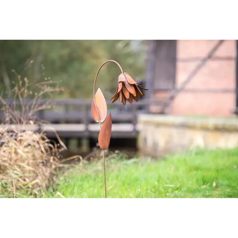 Calice de fleur 3D courbé en Ecorouille® (2) — MD14015