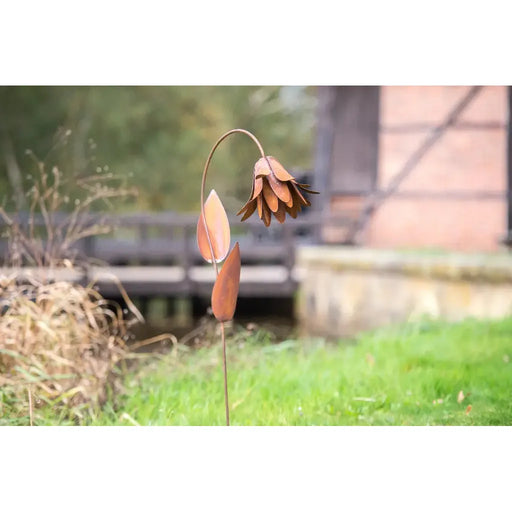 Calice de fleur 3D courbé en Ecorouille® (2) — MD14015