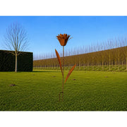 Calice de fleur XL sur tige en Ecorouille® (2) — MD14016