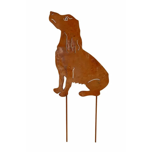Piquet de jardin Chien Assis Ecorouille® (4) — MD14042