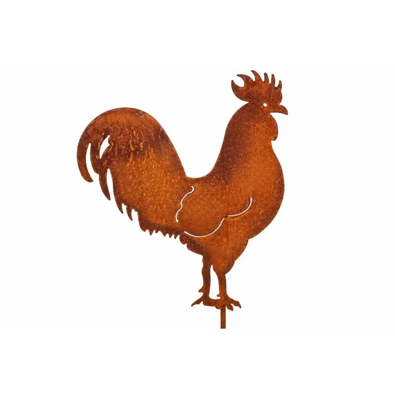 Piquet de jardin Coq Ecorouille® (4) — MD14045