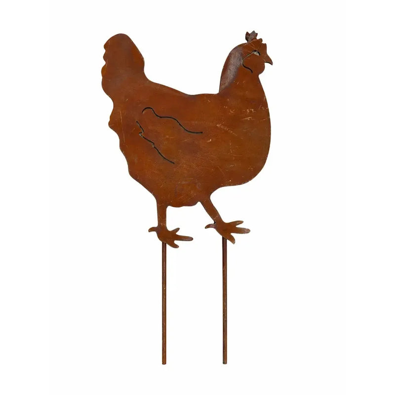 Piquet de jardin Poule Ecorouille® (4) — MD14046