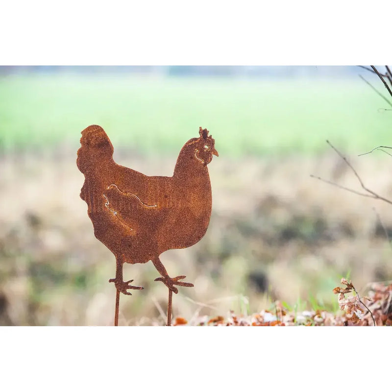 Piquet de jardin Poule Ecorouille® (4) — MD14046