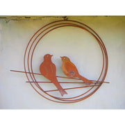 Décoration murale 2 Oiseaux Ecorouille® (4) — MD14098