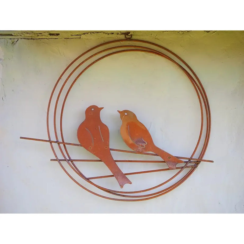 Décoration murale 2 Oiseaux Ecorouille® (4) — MD14098
