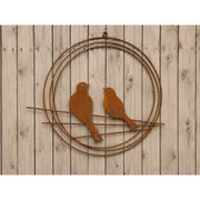 Décoration murale 2 Oiseaux Ecorouille® (4) — MD14098