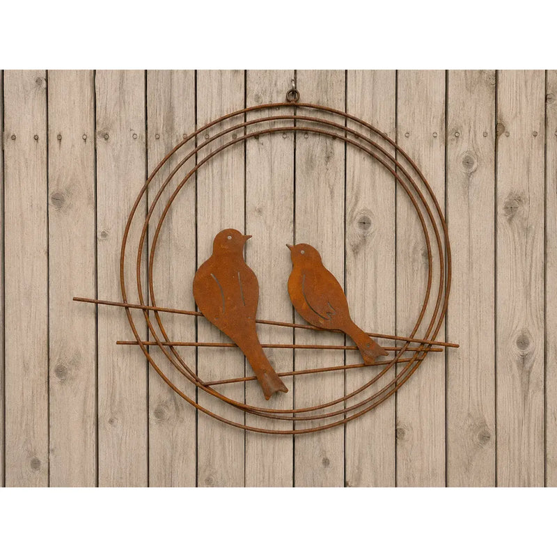 Décoration murale 2 Oiseaux Ecorouille® (4) — MD14098