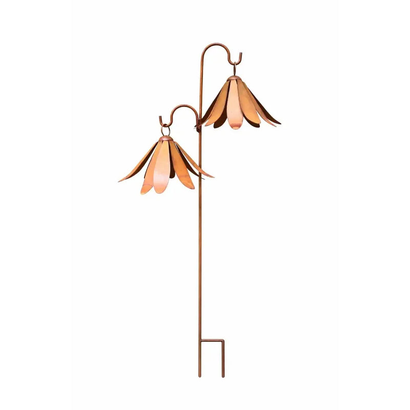 Piquet de jardin 2 Fleurs Ecorouille® (2) — MD14111