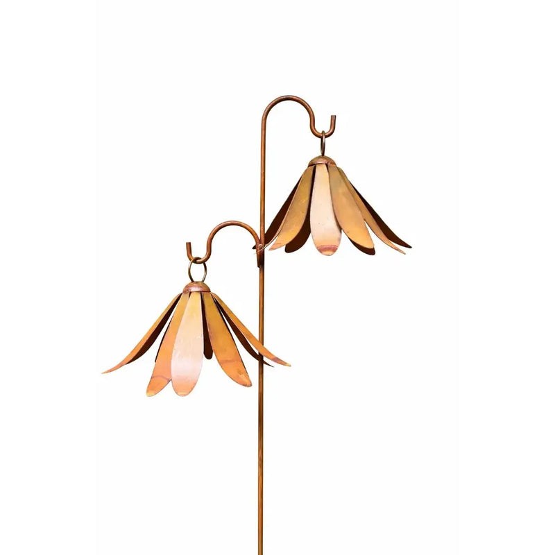 Piquet de jardin 2 Fleurs Ecorouille® (2) — MD14111