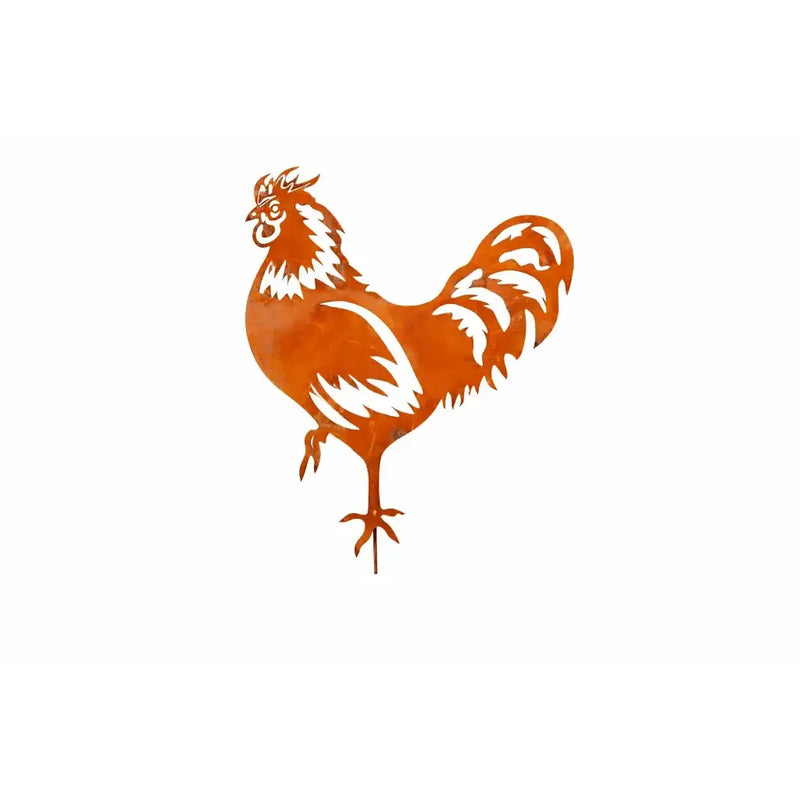 Piquet de jardin Coq Ecorouille® (4) — MD14115