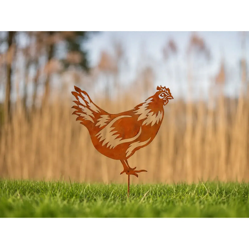Piquet de jardin Poule Ecorouille® (4) — MD14116