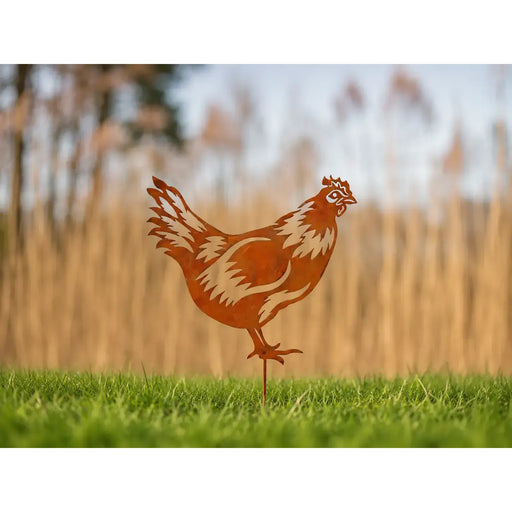 Piquet de jardin Poule Ecorouille® (4) — MD14116