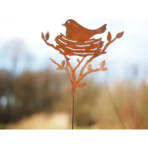 Piquet de jardin nid d'oiseau Ecorouille® (4) — MD14126