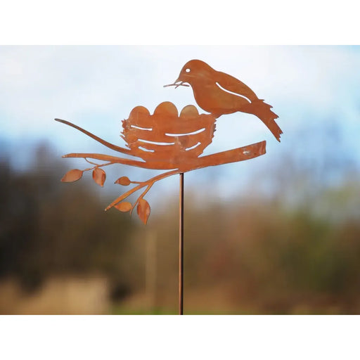Piquet de jardin nid d'oiseau Ecorouille® (4) — MD14127