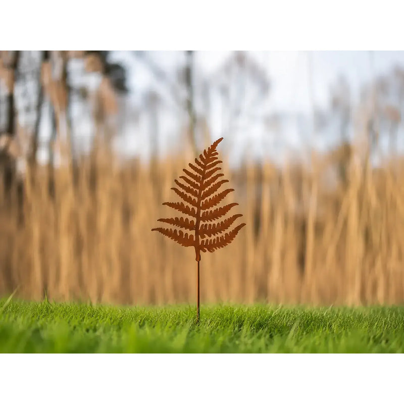 Piquet de Jardin Fougère Eco-Rouille (4) — MD14136-2