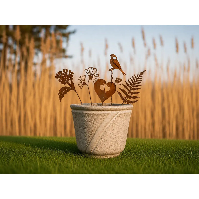 Ensemble de 5 Piquets de jardin Ecorouille® (2 set) — MD14136