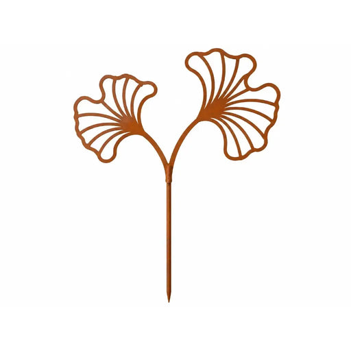 Piquet de Jardin Ginko Eco-Rouille (6) — MD14136-3