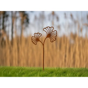 Piquet de Jardin Ginko Eco-Rouille (6) — MD14136-3