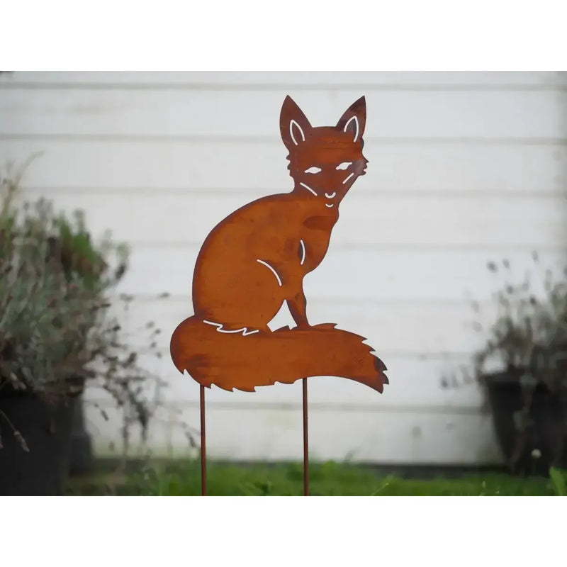 Renard piquet de jardin ecorouille (6) — MD14162
