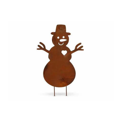 Bonhomme de Neige Tuteur de Jardin Ecorouille (2) — MD14173