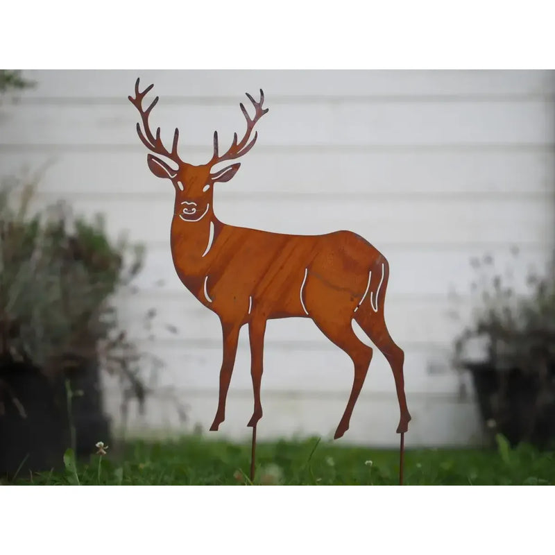 Cerf Tuteur de Jardin Ecorouille (4) — MD14181