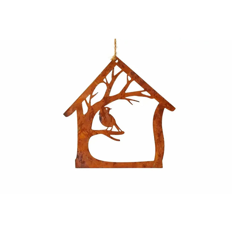 Oiseau dans une petite maison écorouillée (6) — MD14184